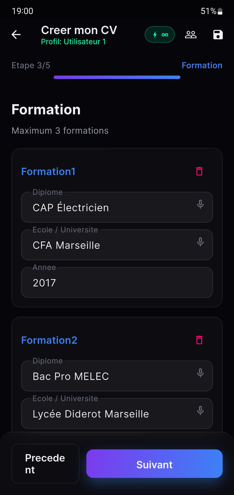 CV Generator IA - capture 5