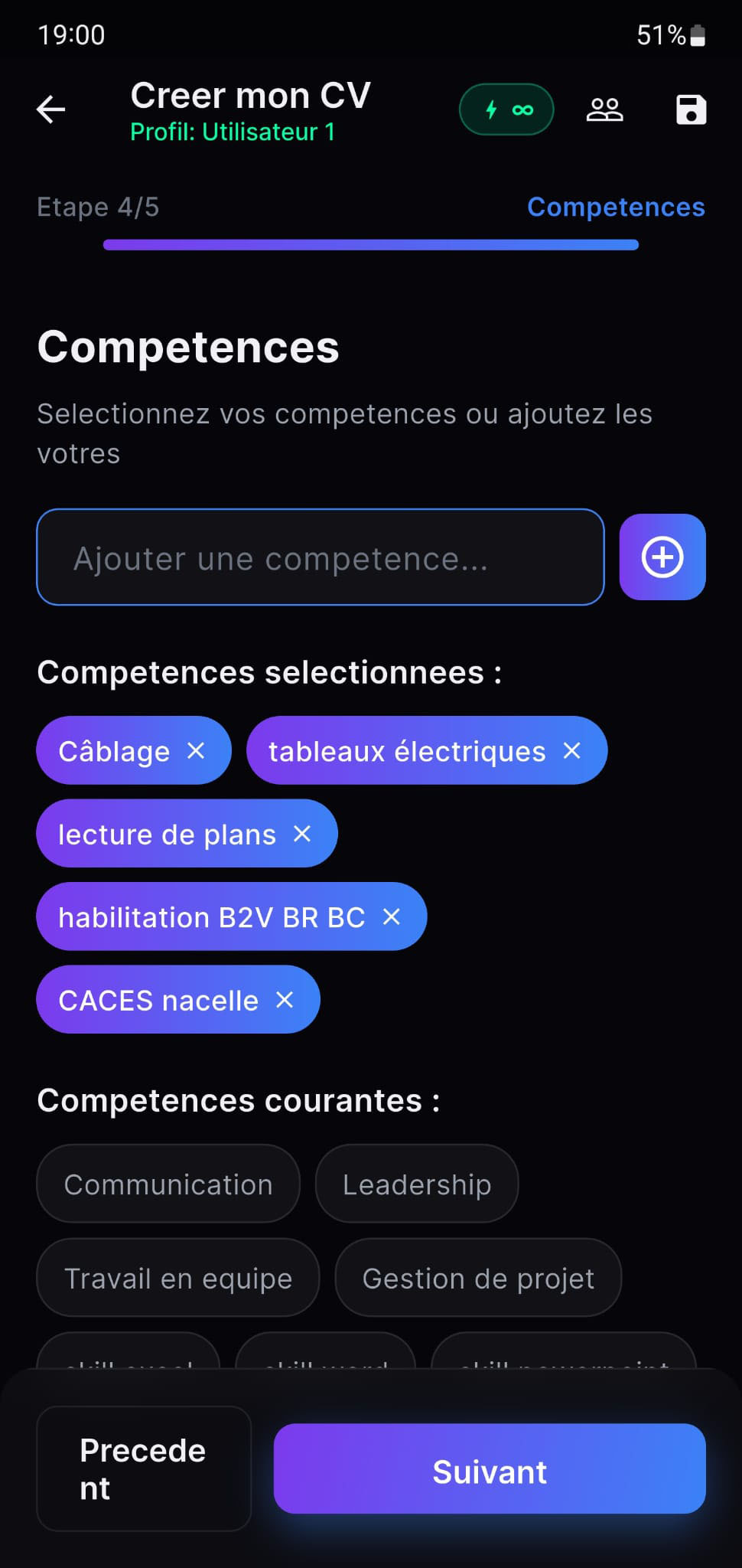 CV Generator IA - capture 6